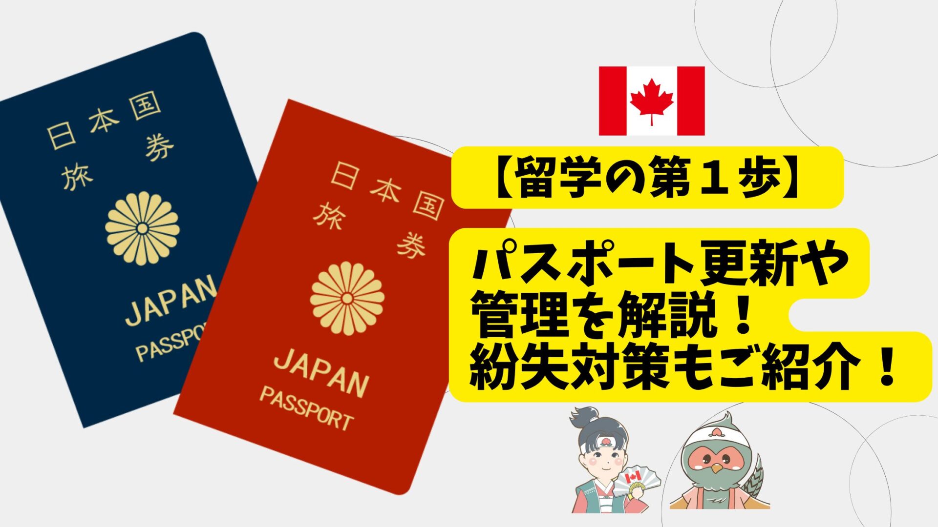 日本のパスポートイメージ